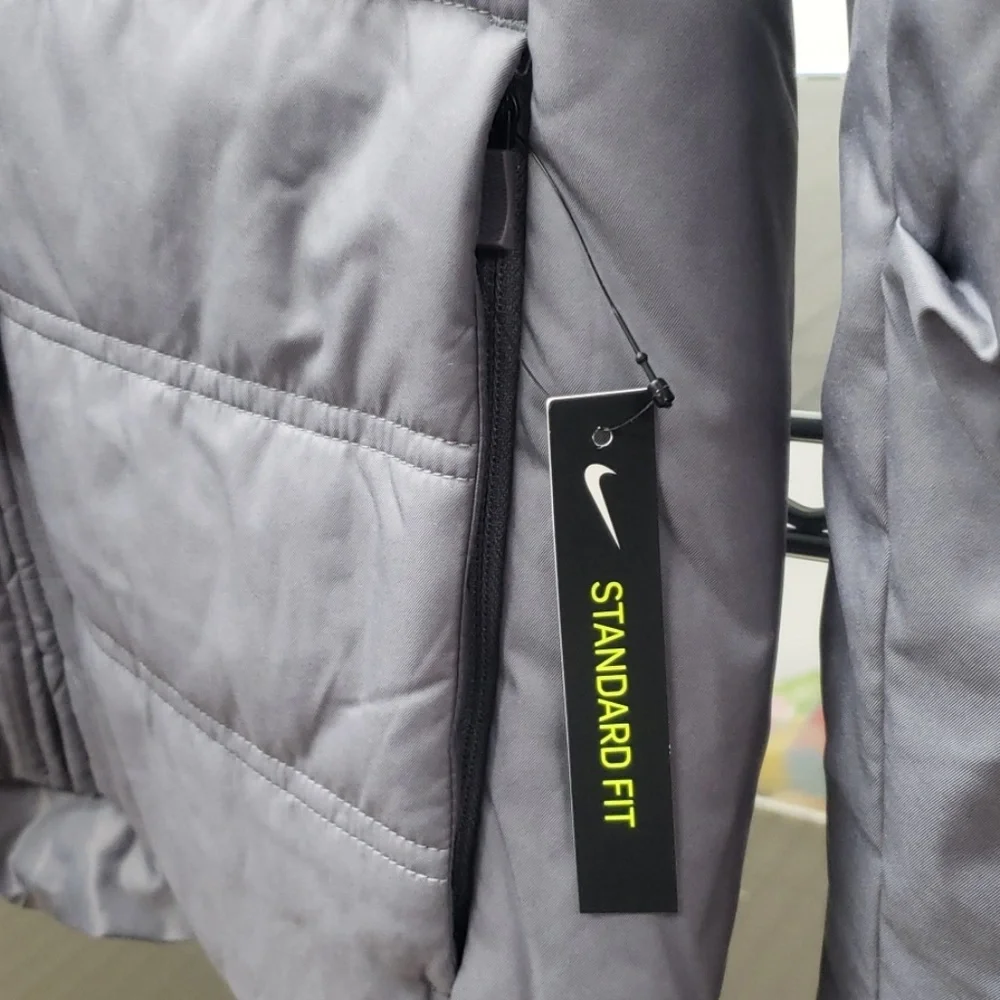 Nike coat‎ fall zippered pockets synthetic fill NWT
